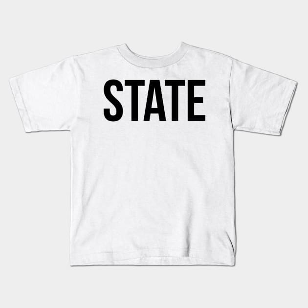 State Kids T-Shirt by lolosenese